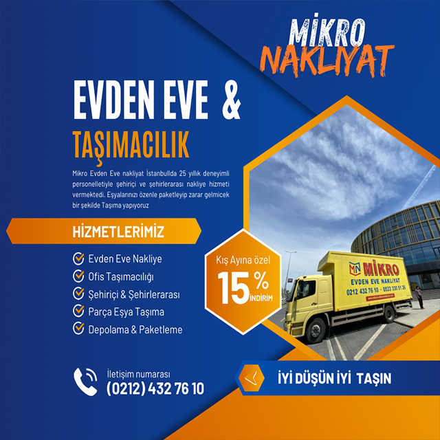 Hadımköy evden eve nakliye firması